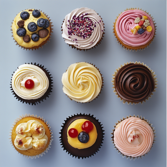 Cupcakes for a birthday party